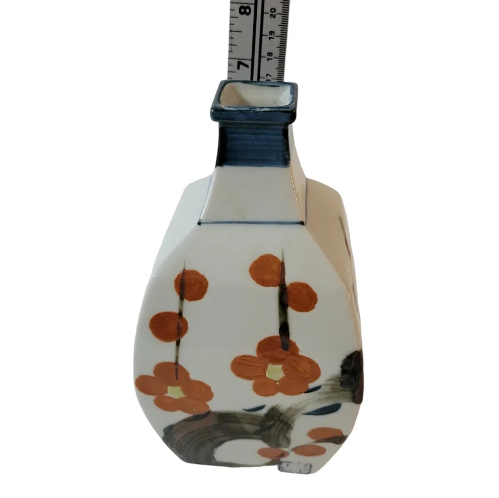 Vintage Japanese Floral Vase